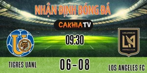 Tigres UANL vs Los Angeles FC tại Leagues Cup ngày 06/08/2025
